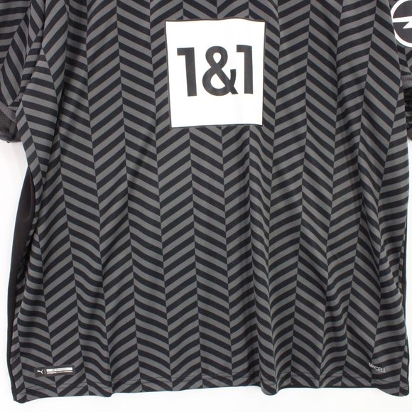 PUMA X Borussia Dortmund Jersey 2021-22 Mens Black Authentic Away Soccer 2XL - Picture 4 of 10